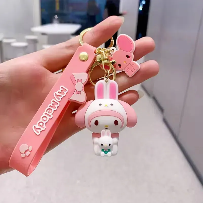 Sanrio Flower Bloom Keychain