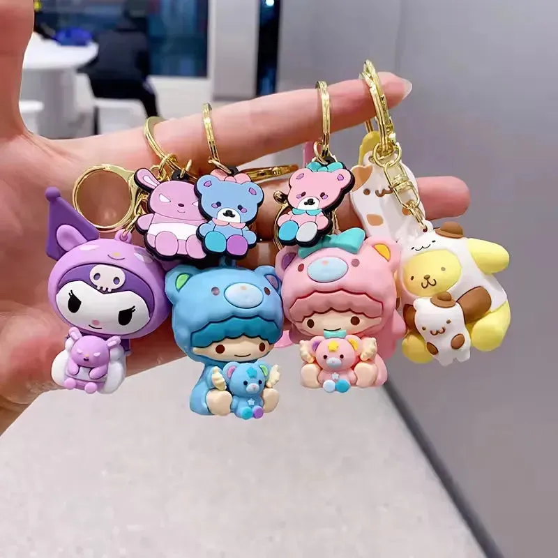 Sanrio Flower Bloom Keychain