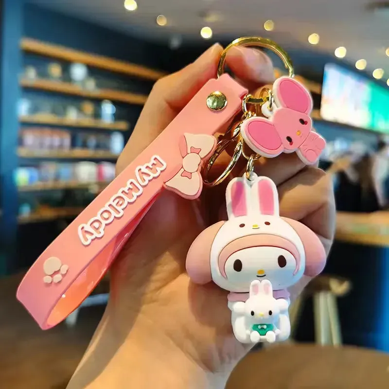 Sanrio Flower Bloom Keychain