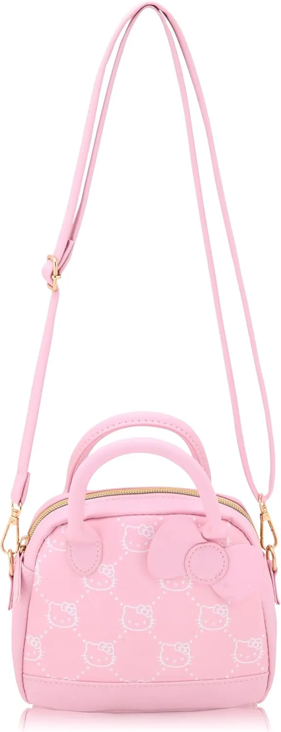 Sanrio Hello Kitty Mini Purse Crossbody Handbag for Women | Hello Kitty Leather Women's Shoulder Handbag