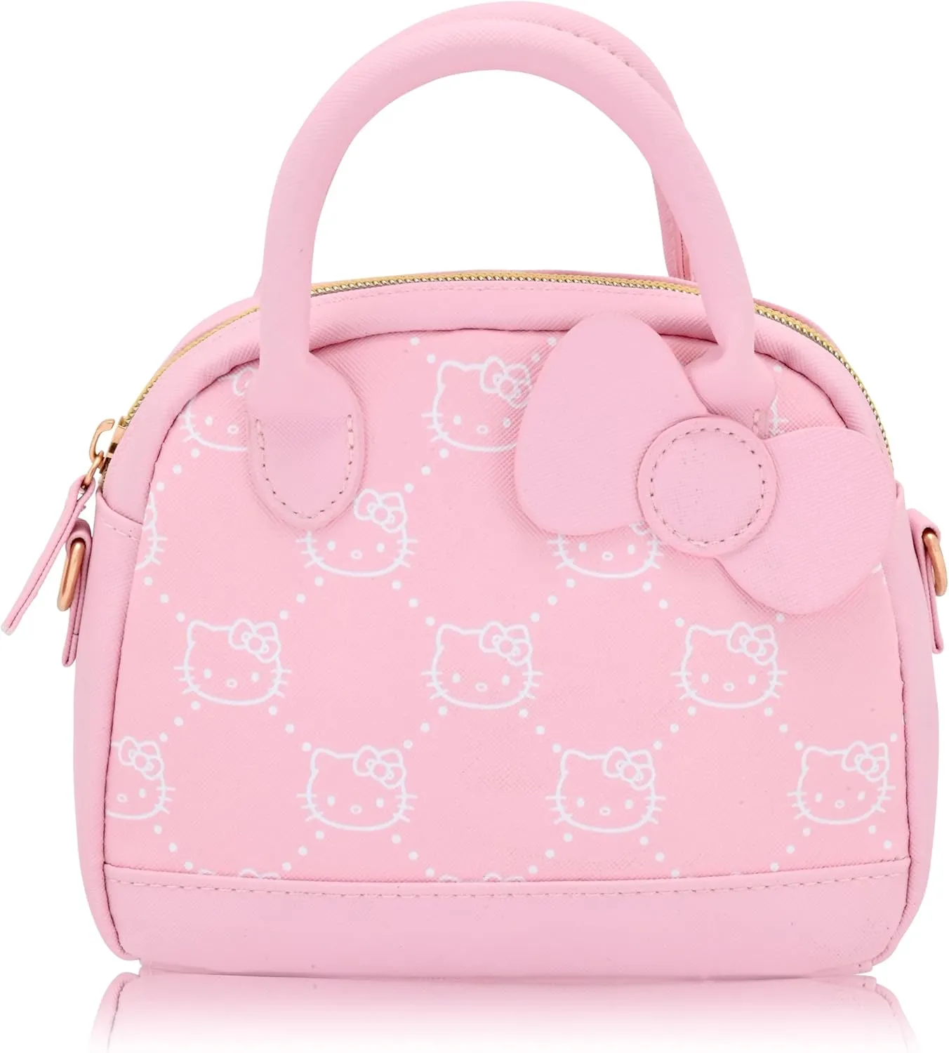 Sanrio Hello Kitty Mini Purse Crossbody Handbag for Women | Hello Kitty Leather Women's Shoulder Handbag