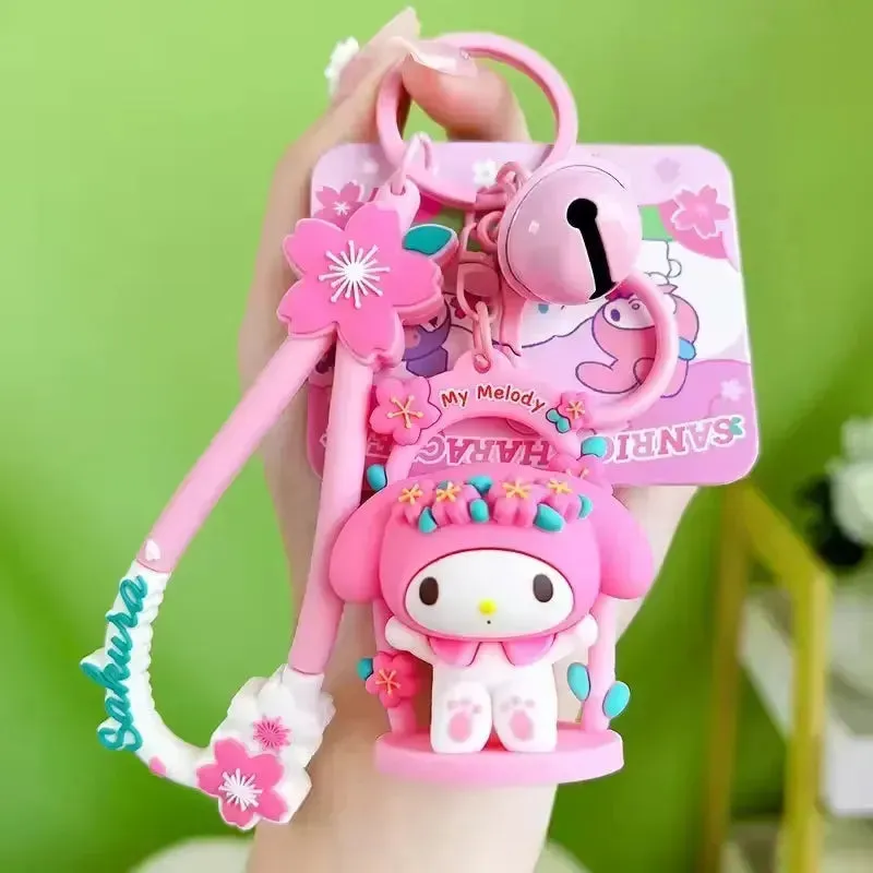 Sanrio Sakura Swing 3D Keychain