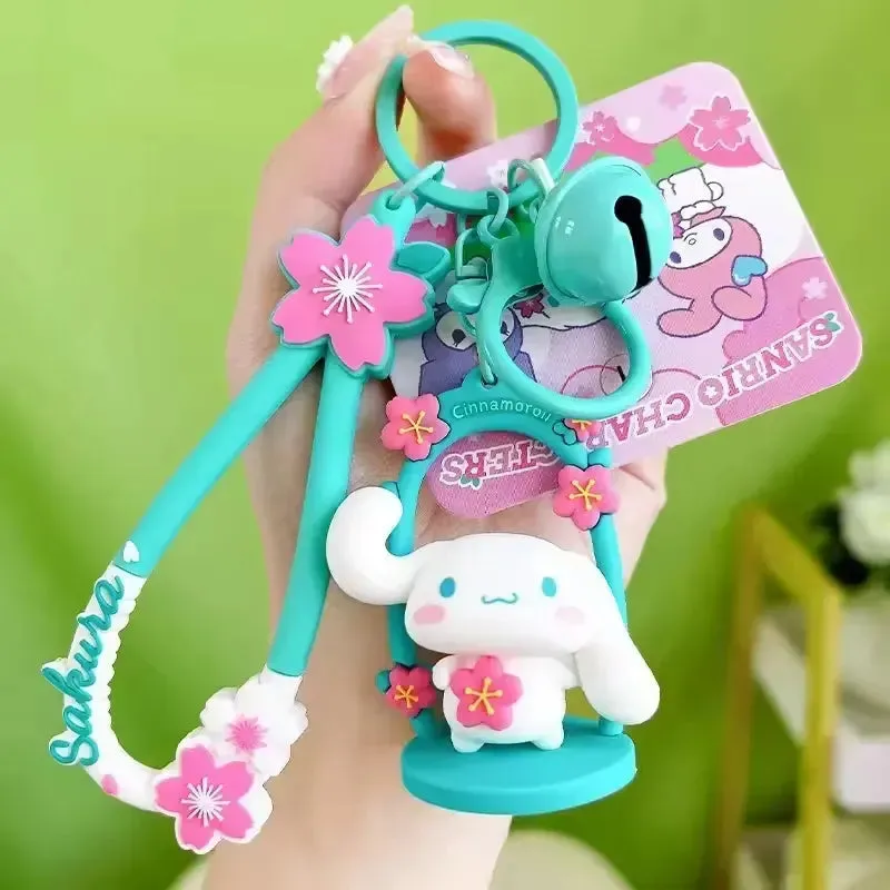 Sanrio Sakura Swing 3D Keychain