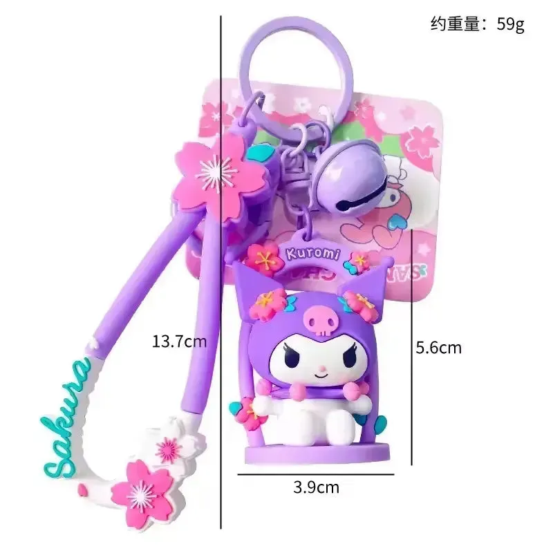 Sanrio Sakura Swing 3D Keychain