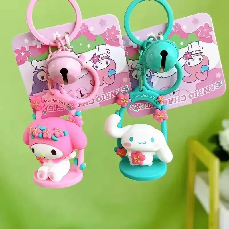 Sanrio Sakura Swing 3D Keychain