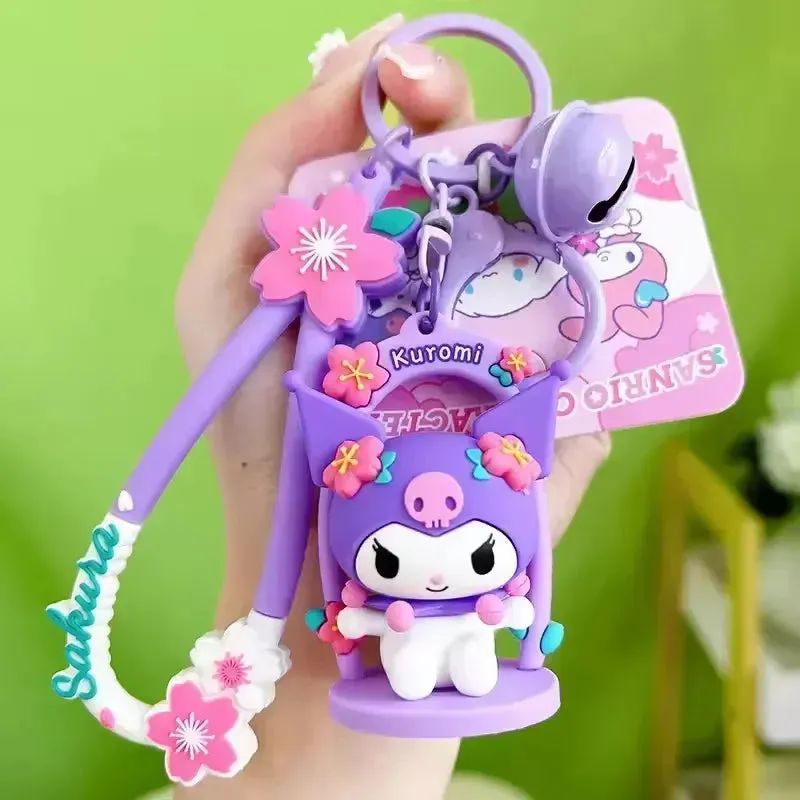 Sanrio Sakura Swing 3D Keychain