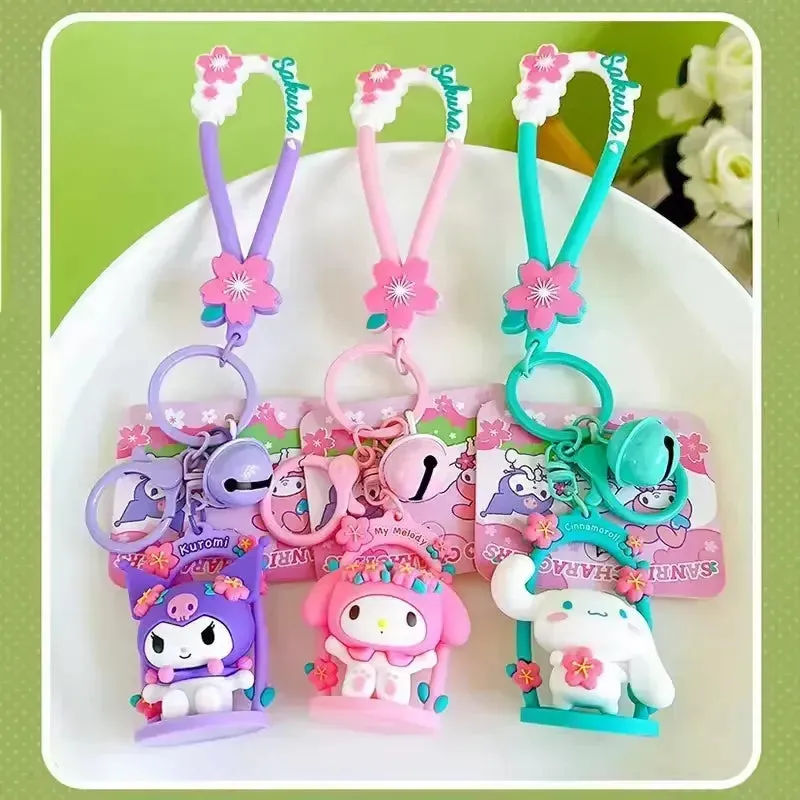 Sanrio Sakura Swing 3D Keychain