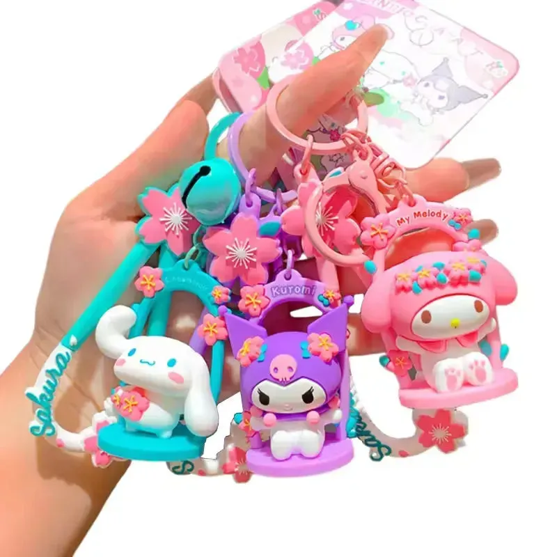 Sanrio Sakura Swing 3D Keychain