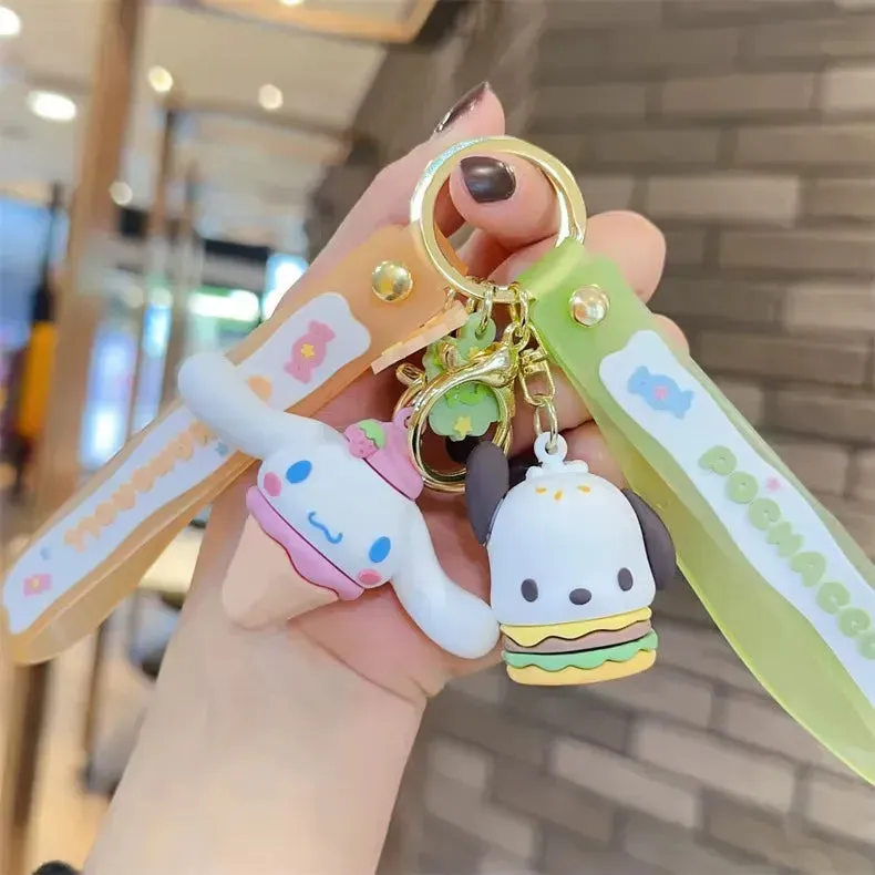 Sanrio Snack Shack Keychain
