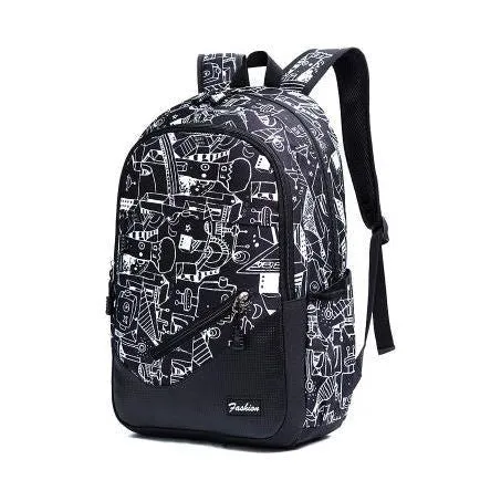 School backpack Large-capacity orthopedic schoolbag for Kids boys girls Laptop backpacks teen Nylon school bags