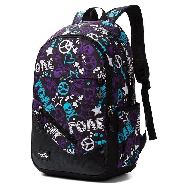 School backpack Large-capacity orthopedic schoolbag for Kids boys girls Laptop backpacks teen Nylon school bags