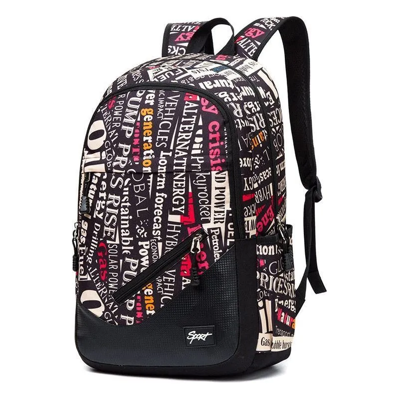 School backpack Large-capacity orthopedic schoolbag for Kids boys girls Laptop backpacks teen Nylon school bags