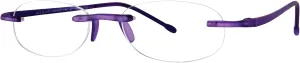 Scojo New York Gels Original Blue Light Reading Glasses, Handmade Scratch Resistant Readers for Women and Men