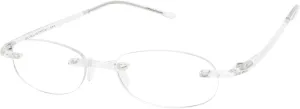 Scojo New York Gels Original Blue Light Reading Glasses, Handmade Scratch Resistant Readers for Women and Men