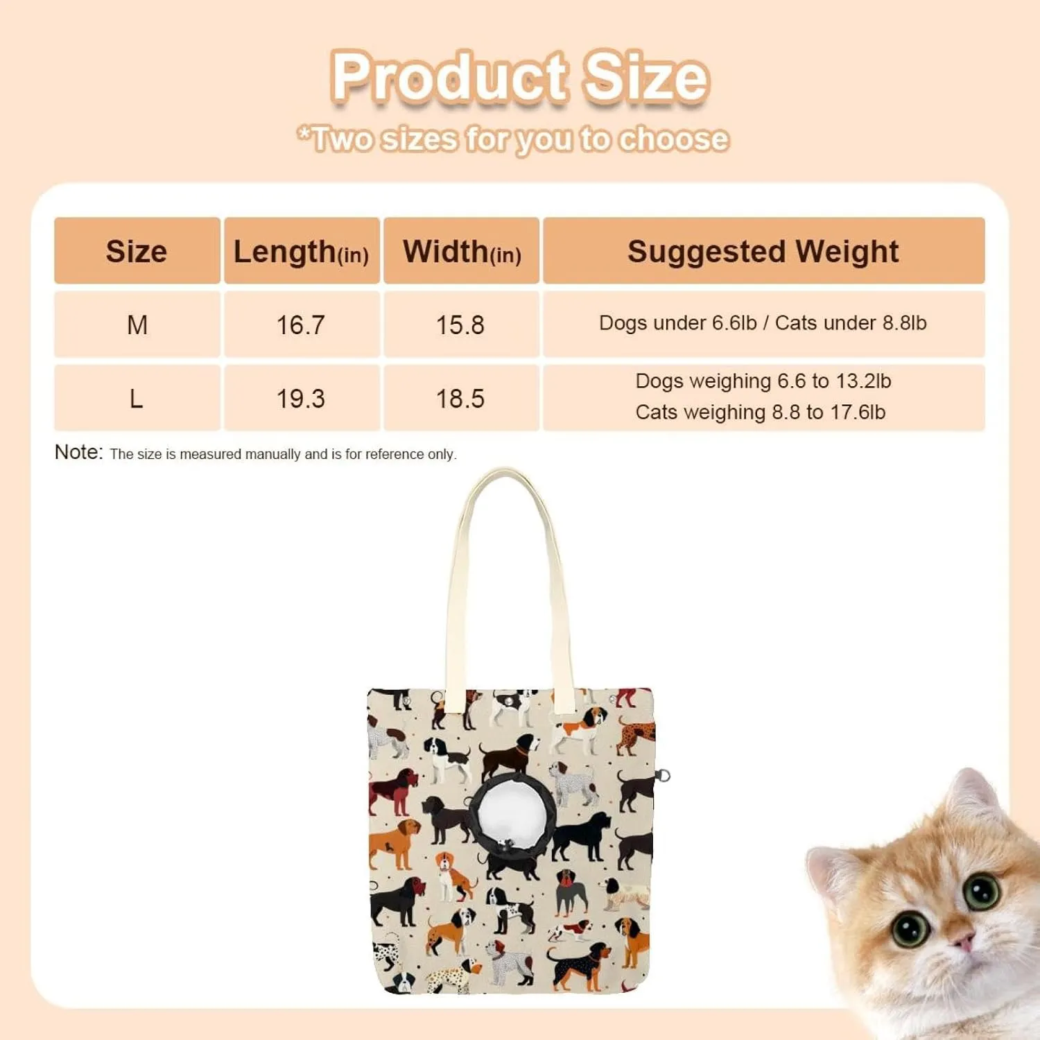 Show Head Pet Canvas Shoulder Bag, All Kinds of Dogs Pet Out Bag, Outcrop, Pet Out Shoulder Bag.