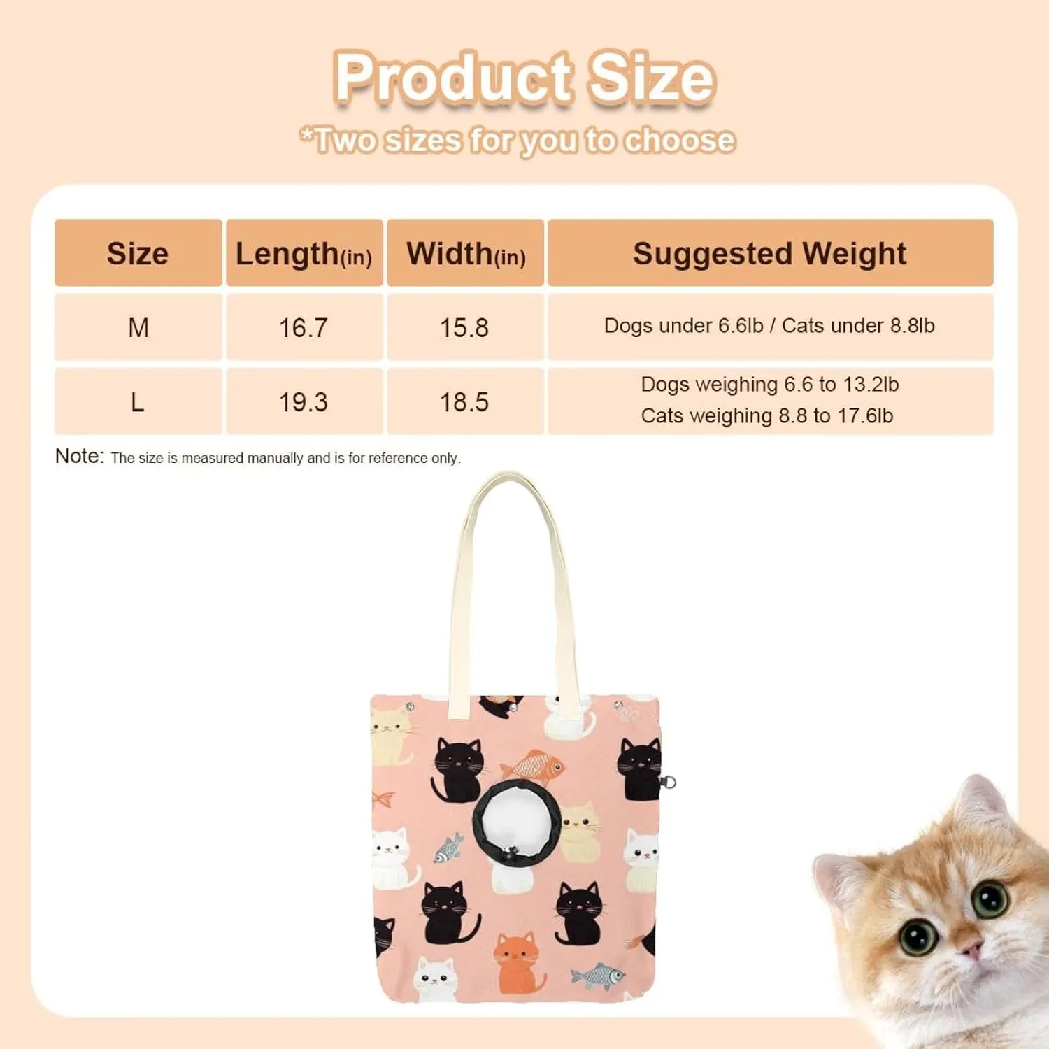 Show Head Pet Canvas Shoulder Bag, Black Brown Cats Pet Out Bag, Outcrop, Pet Out Shoulder Bag.