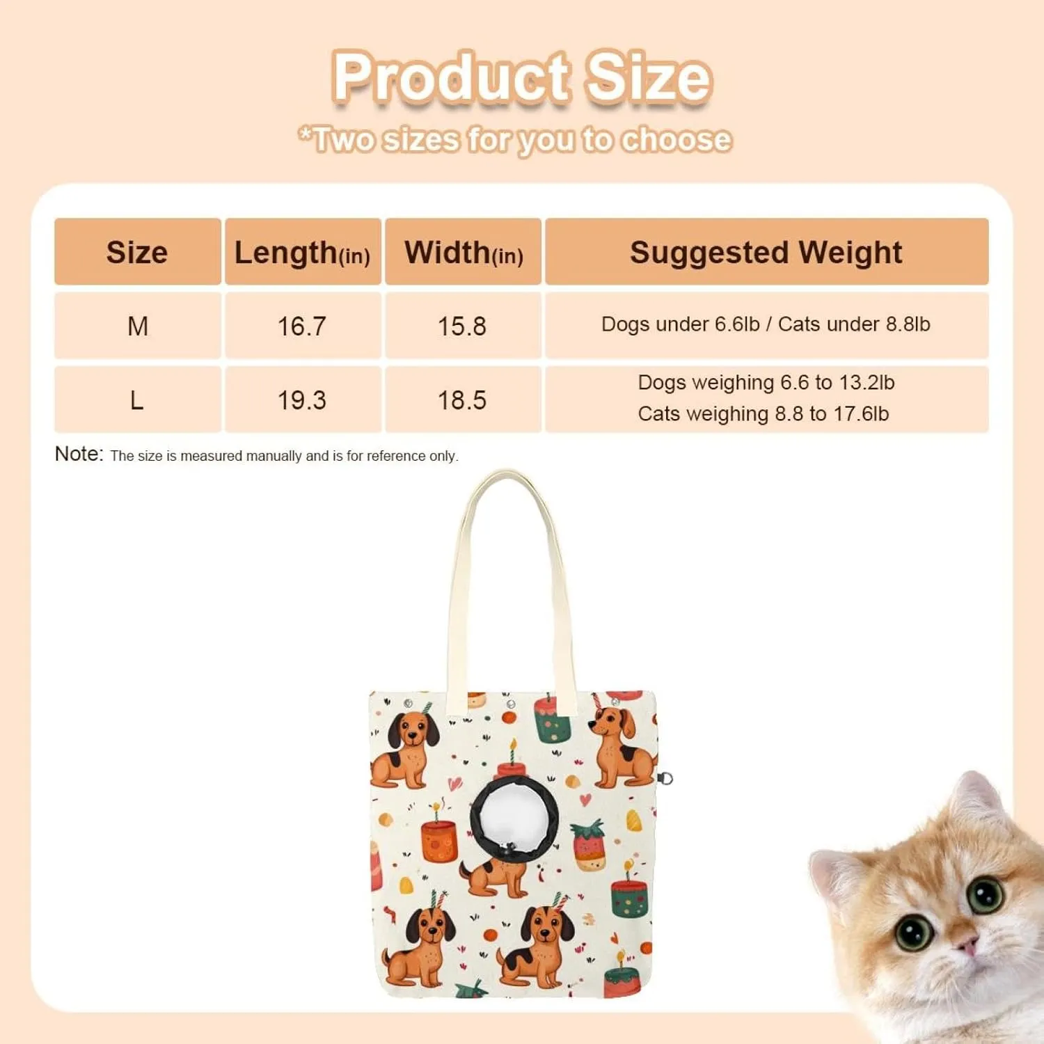 Show Head Pet Canvas Shoulder Bag, Cute Birthday Dog (1) Pet Out Bag, Outcrop, Pet Out Shoulder Bag.