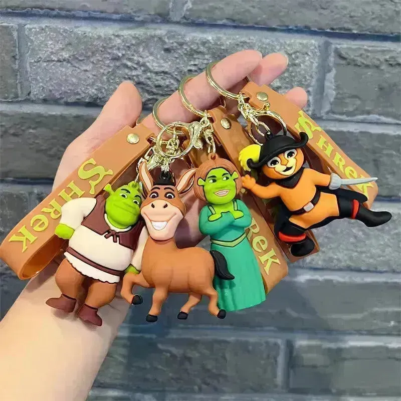 Shrek Character 3D Keychain