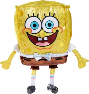 Simba Toys Spongebob 25th Anniversary Plush – Glittering 12in Collectible Plush – Sparkling, Super Soft, Limited Edition, Cuddly Toy for All Ages, Yellow