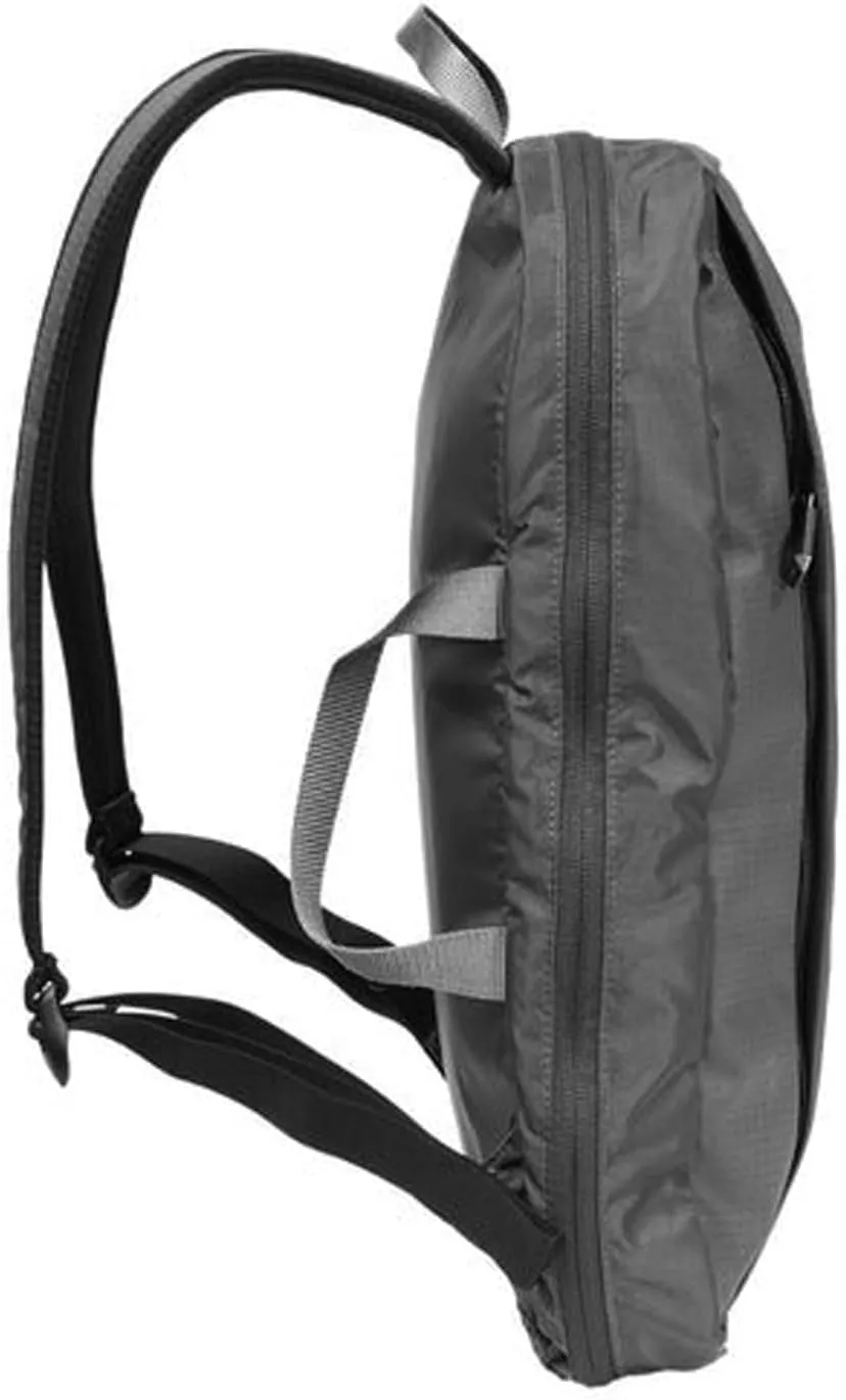 SOG Surrept/12L CS Reversible Travel Bag with Internal Storage and 3-Way Carry with Backpack Straps and Side Handles, Charcoal/Bright Gray, 12 Liter