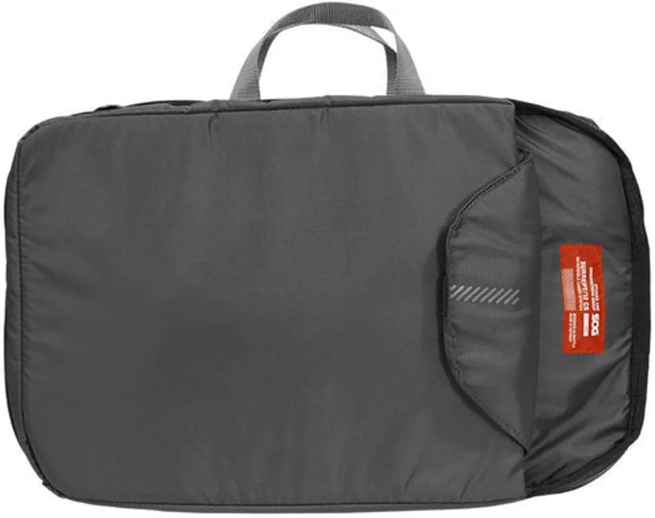 SOG Surrept/12L CS Reversible Travel Bag with Internal Storage and 3-Way Carry with Backpack Straps and Side Handles, Charcoal/Bright Gray, 12 Liter