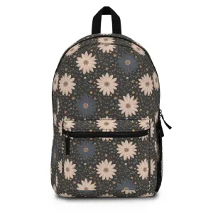 Spacious Pastel Flowers Backpack for Stylish Wanderers
