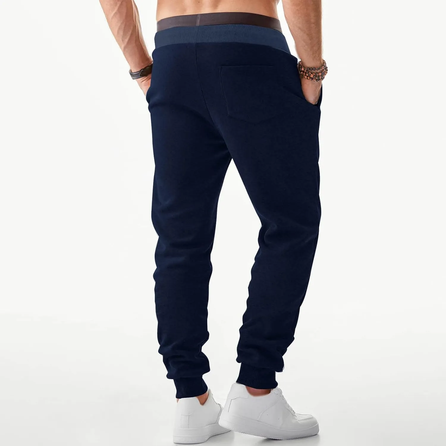 Sports Outdoor Sweatpants Men Hiking Baggy Pants Plain Workout Pants Leisure Stretch Pants Classic Work Pants