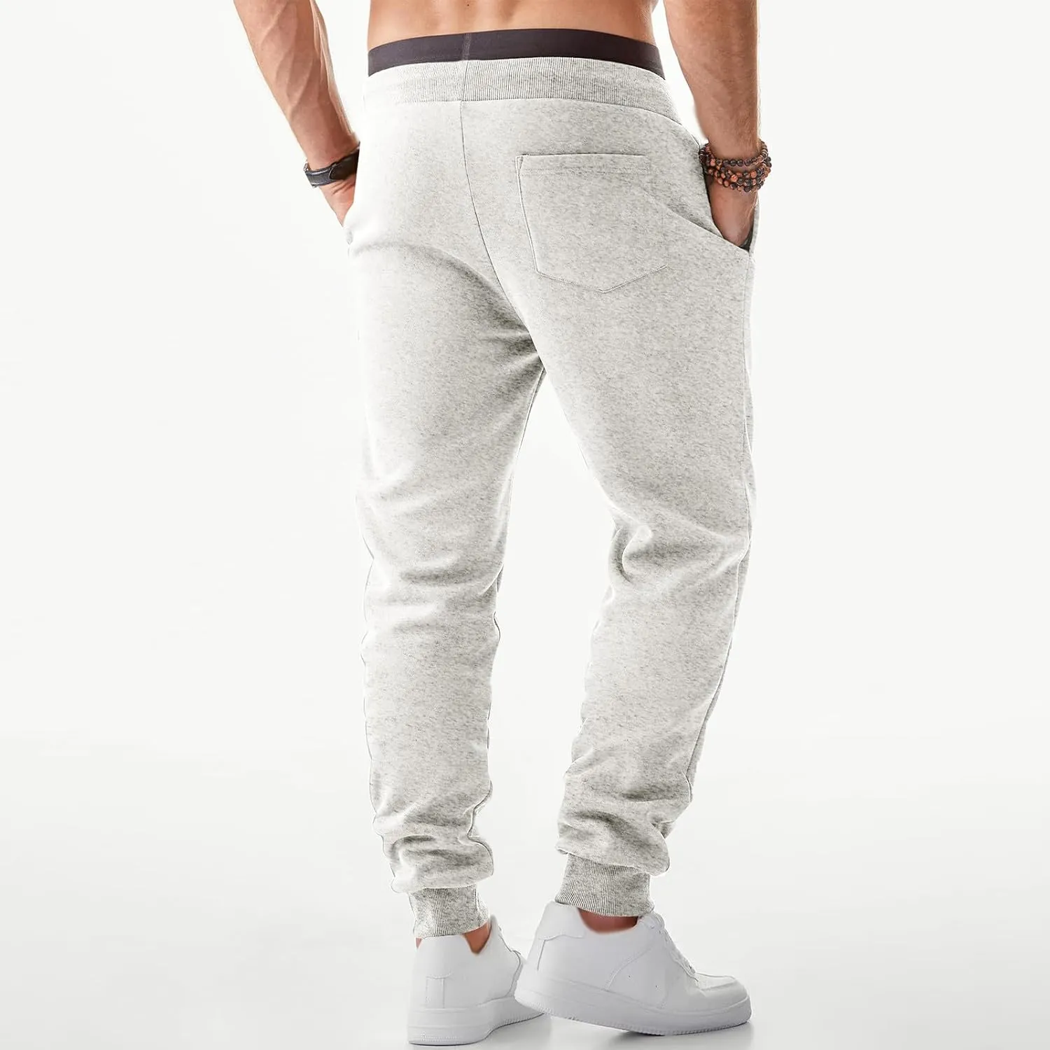 Sports Outdoor Sweatpants Men Hiking Baggy Pants Plain Workout Pants Leisure Stretch Pants Classic Work Pants