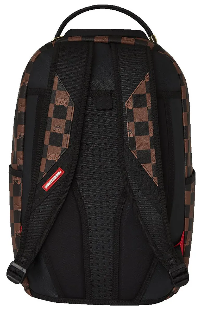 Sprayground The Hide Out Backpack In Brown Check