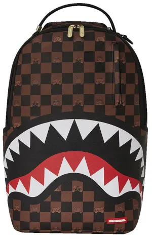 Sprayground The Hide Out Backpack In Brown Check