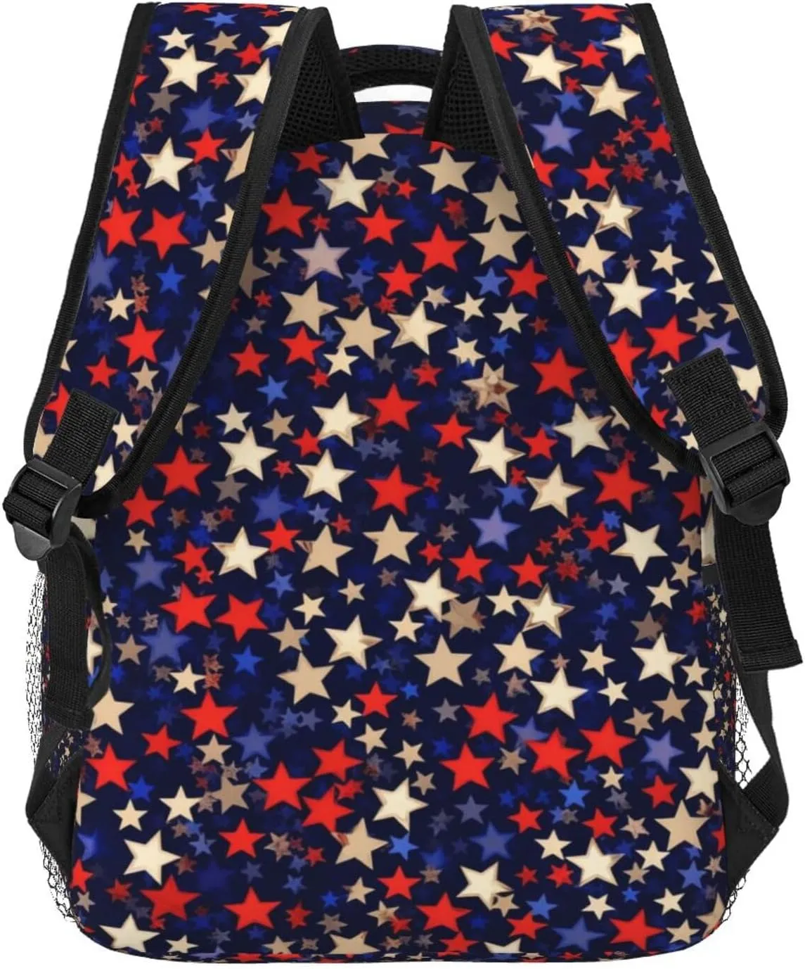 Stars American Backpack for Men Women Casual Daypack Laptop Backpack Computer Bag Travel Laptop Bag