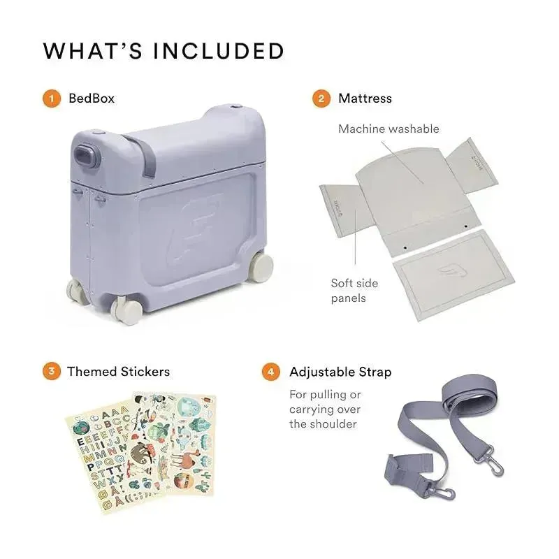 Stokke - Jetkids™ Bedbox™, Hazy Lilac
