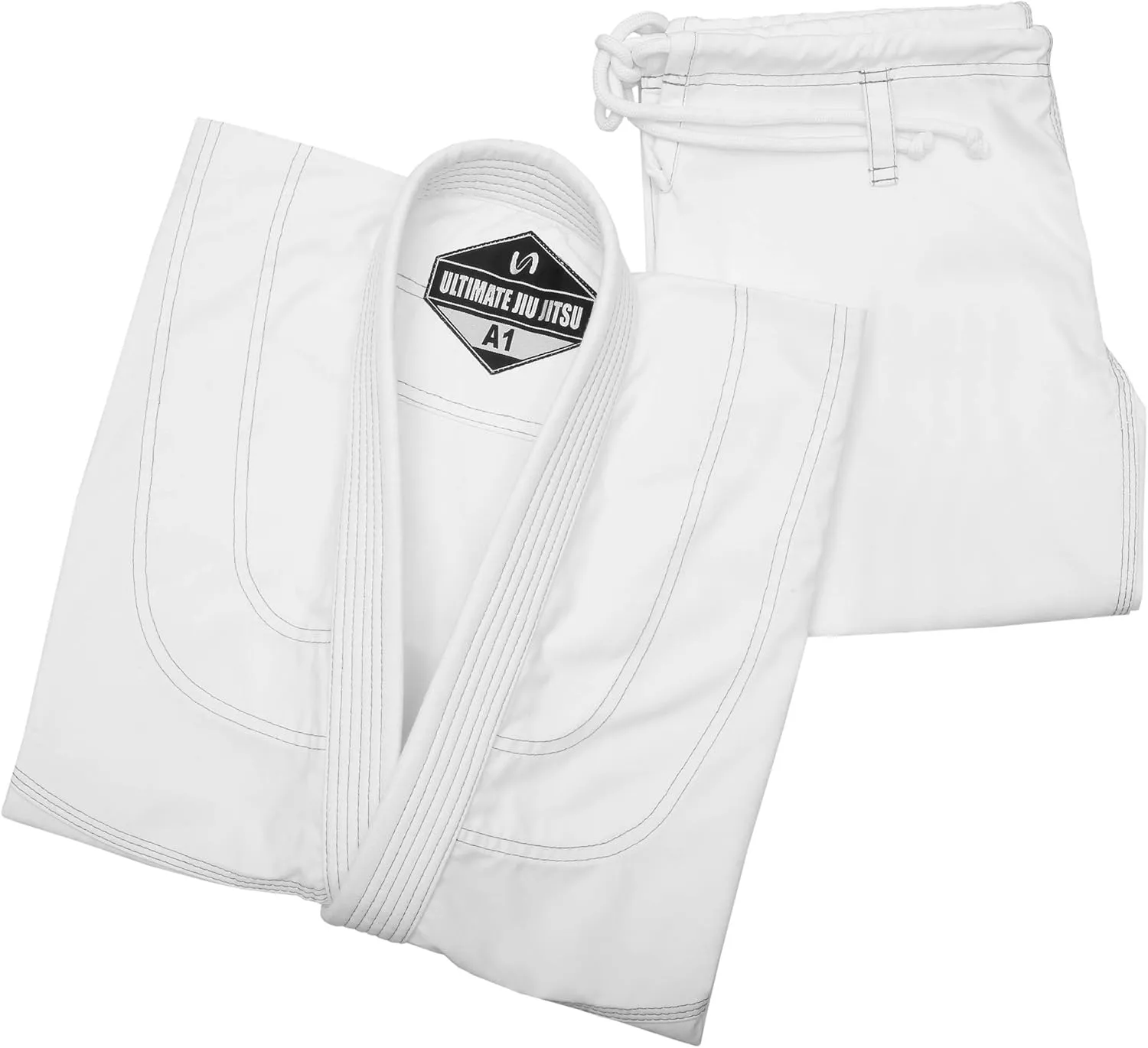 Summer Special Edition - Ultra Light BJJ Kimono Gi Uniform 100% Cotton 10oz Canvas White Belt Included