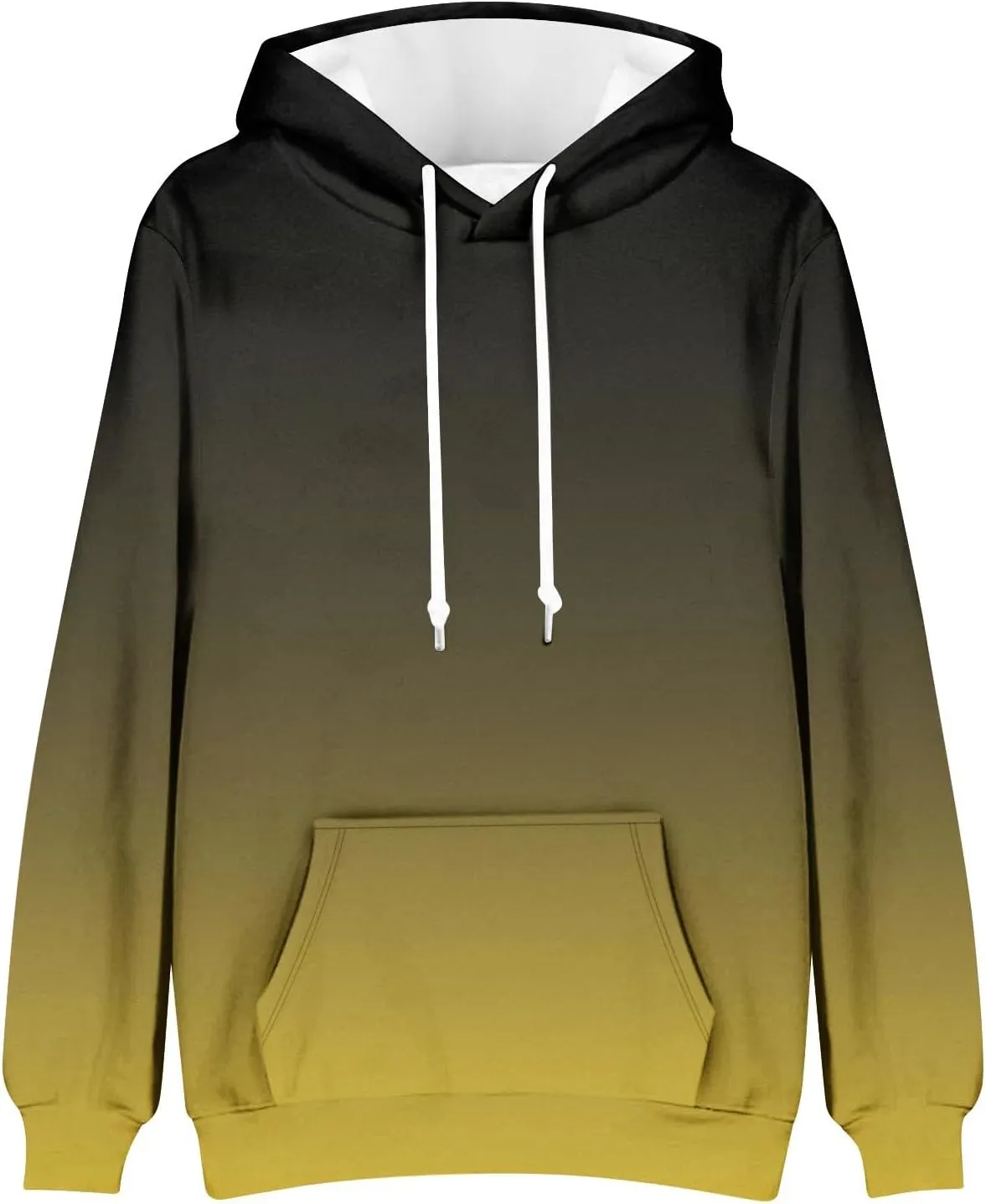 Sweatshirts for Men Stylish Vintage Drawstring Long Sleeve Hooded Sweatshirts Loose Fit Thick Graphic Fishing Hoodies