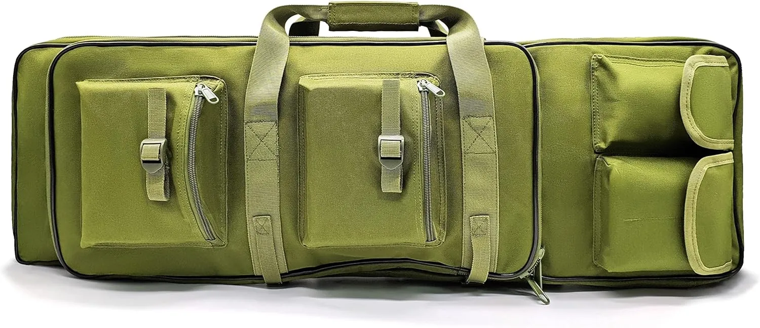 TaktZeit Tactical Rifle Case Outdoor Soft Rifle Bag for Hunting Fishing Gun Case with Adjustable Shoulder Strap