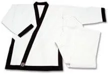 Tang Soo Do Instructors Black Trim Heavyweight Uniform