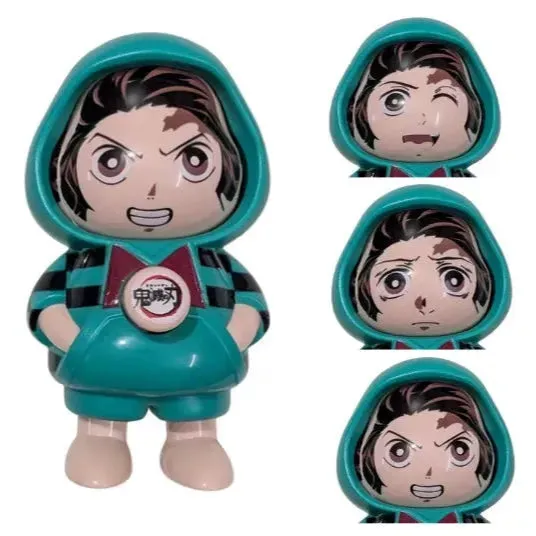 Tanjiro Kamado Face-Changing Keychain
