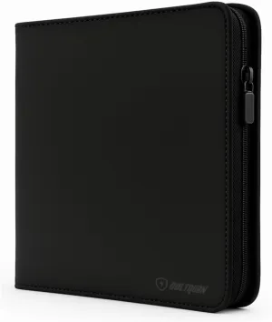 Tarot Card Binder PU Leather – Holds 80 Cards, Zippered Storage Case for Tarot & Oracle Cards – Portable Album with Expandable Sleeves, Double-Sided Sheets