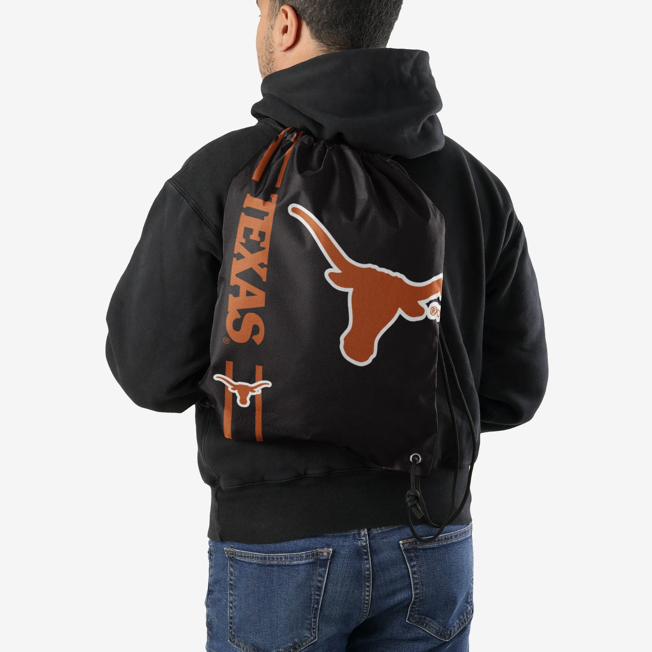 Texas Longhorns Big Logo Drawstring Backpack