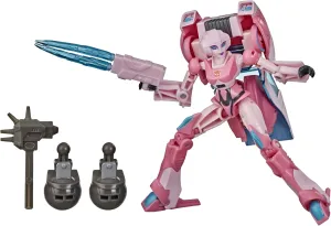 Transformers Toys Generations War for Cybertron: Earthrise Deluxe WFC-E17 Arcee Action Figure - Kids Ages 8 and Up, 5.5-inch