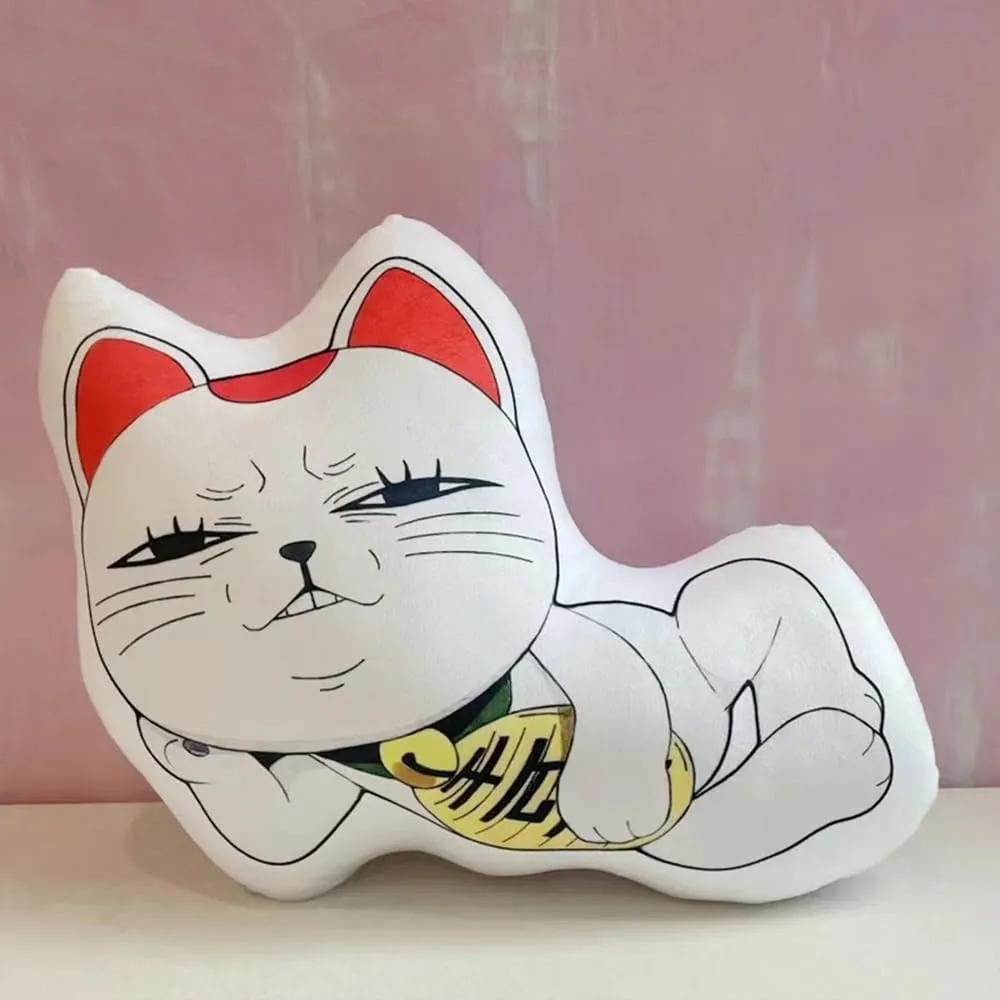 Turbo Granny Plush Pillow Anime Soft Figure Turbo Granny Stuffed Throw Pillow Animal Cat Cartoon Cushion Home Sofa Decoration Collectible Gifts, 40cm