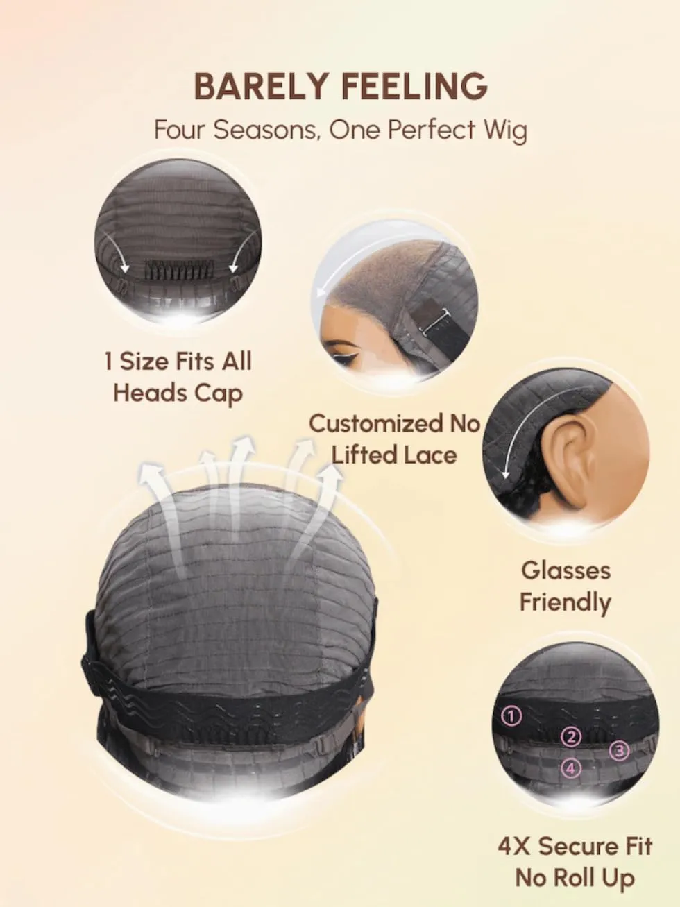 UNICE Bye Bye Knots Light Yaki Straight Glueless Wig Human Hair with Drawstring 7x5 Pre Cut HD Lace Front Wigs Pre Plucked Bleached Knots Pre Everything Put on and Go Wig Natural Hairline 16 inch