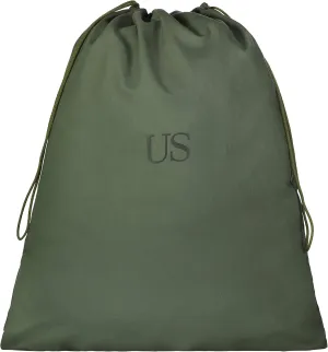 USGI US Military Barracks Cotton Canvas Laundry Bag, Olive Green