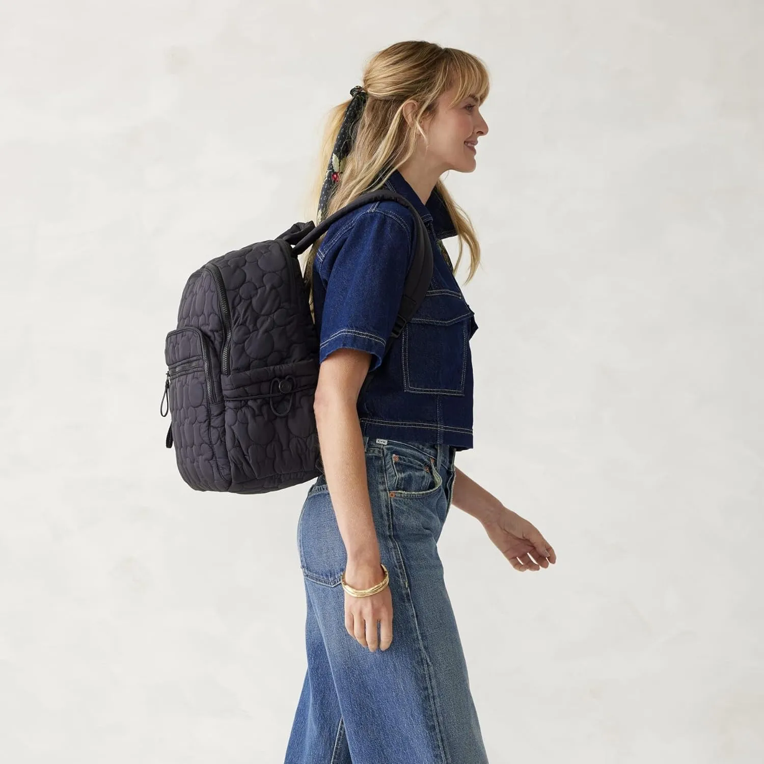 Vera Bradley Disney Featherweight Bancroft Backpack, Moonless Night