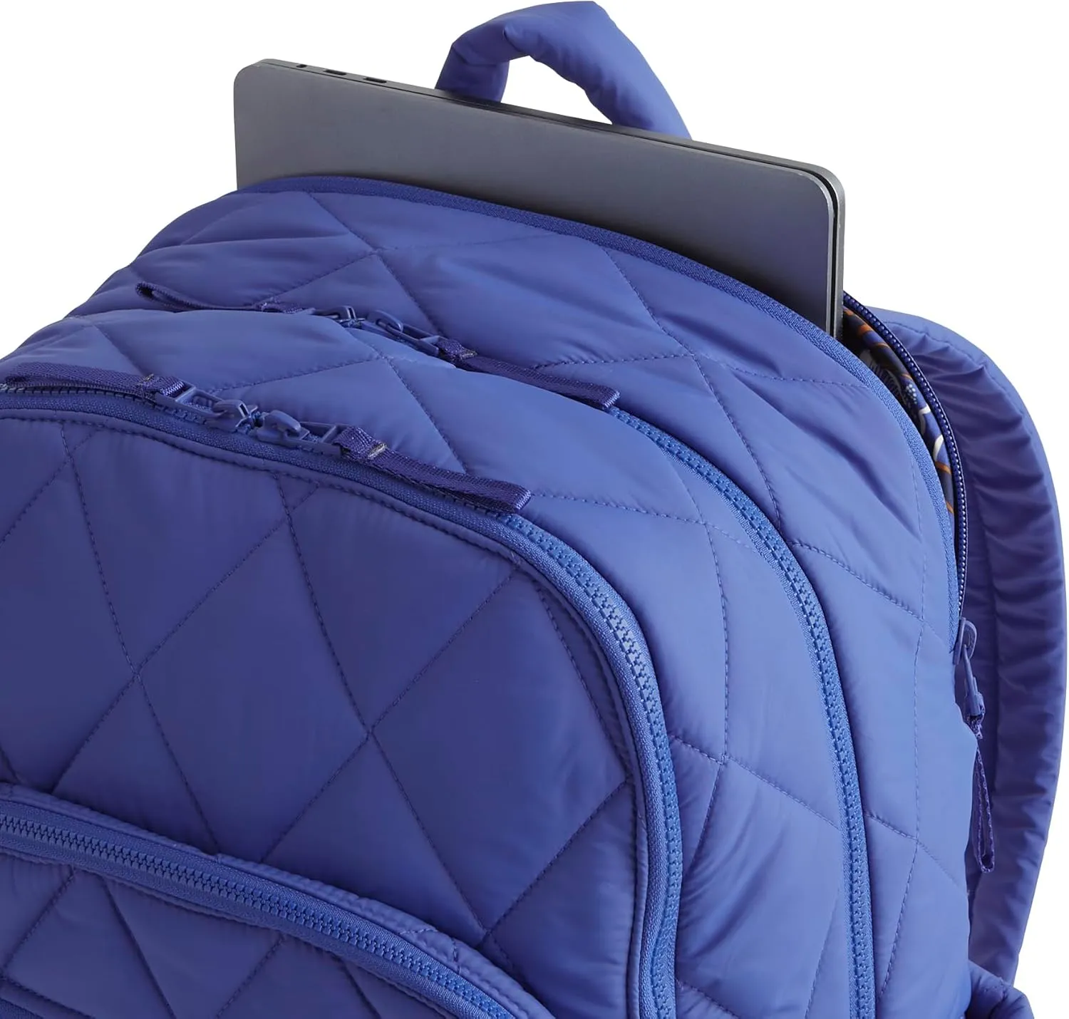 Vera Bradley Featherweight Large Bancroft Backpack, Deep Ultramarine