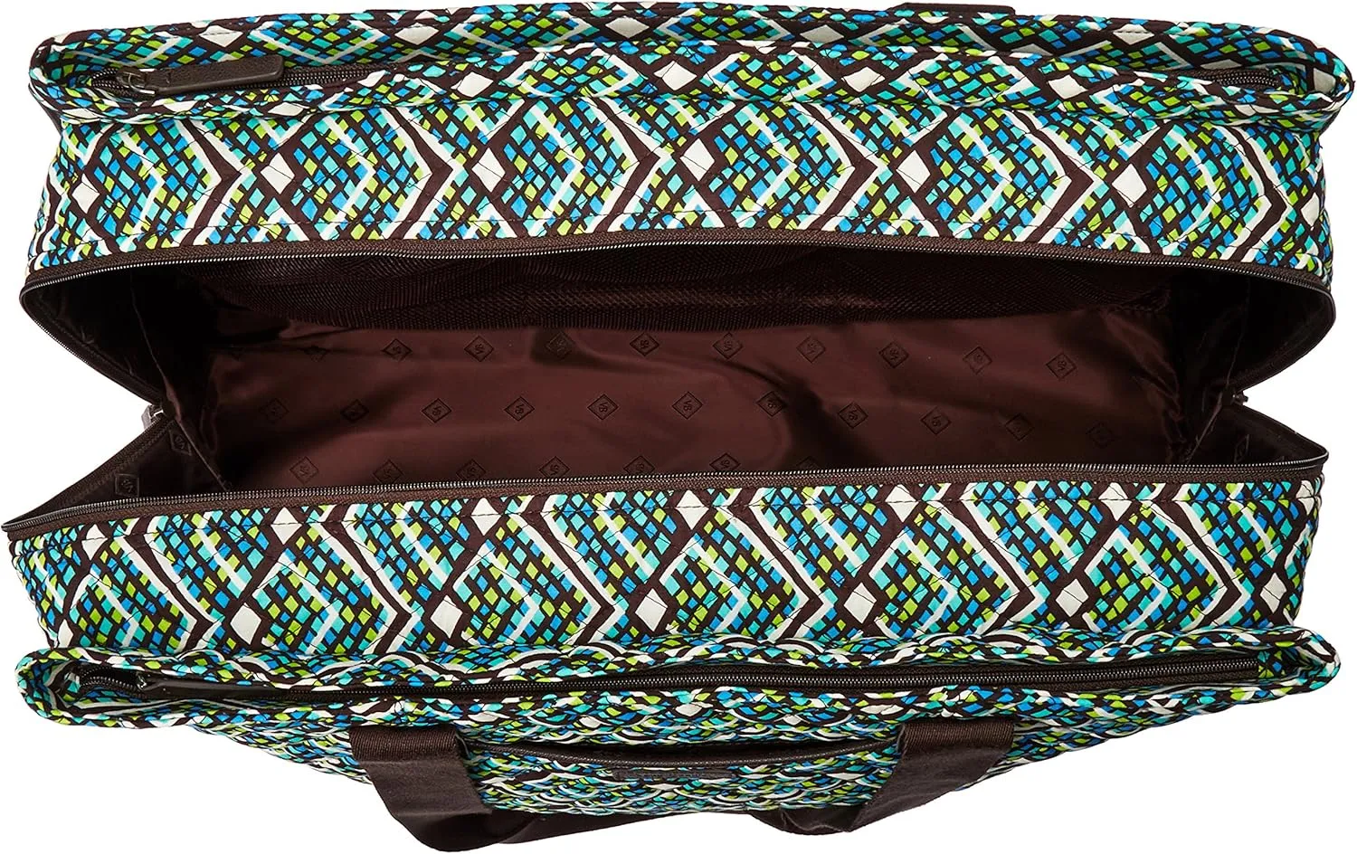 Vera Bradley Women's Cotton Triple Compartment Travel Bag