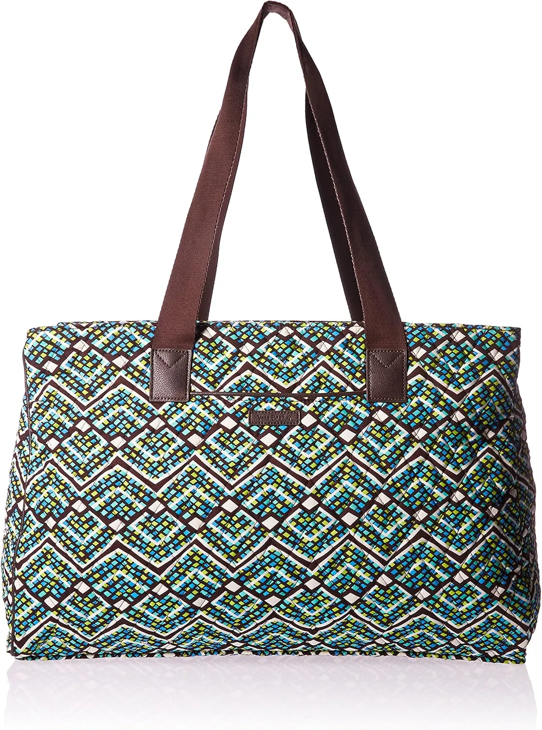 Vera Bradley Women's Cotton Triple Compartment Travel Bag