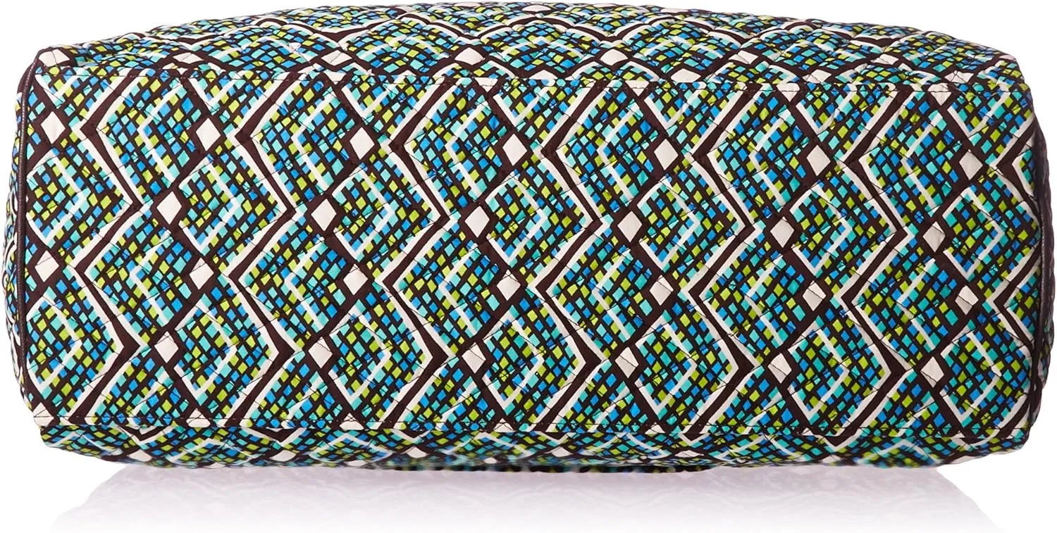 Vera Bradley Women's Cotton Triple Compartment Travel Bag