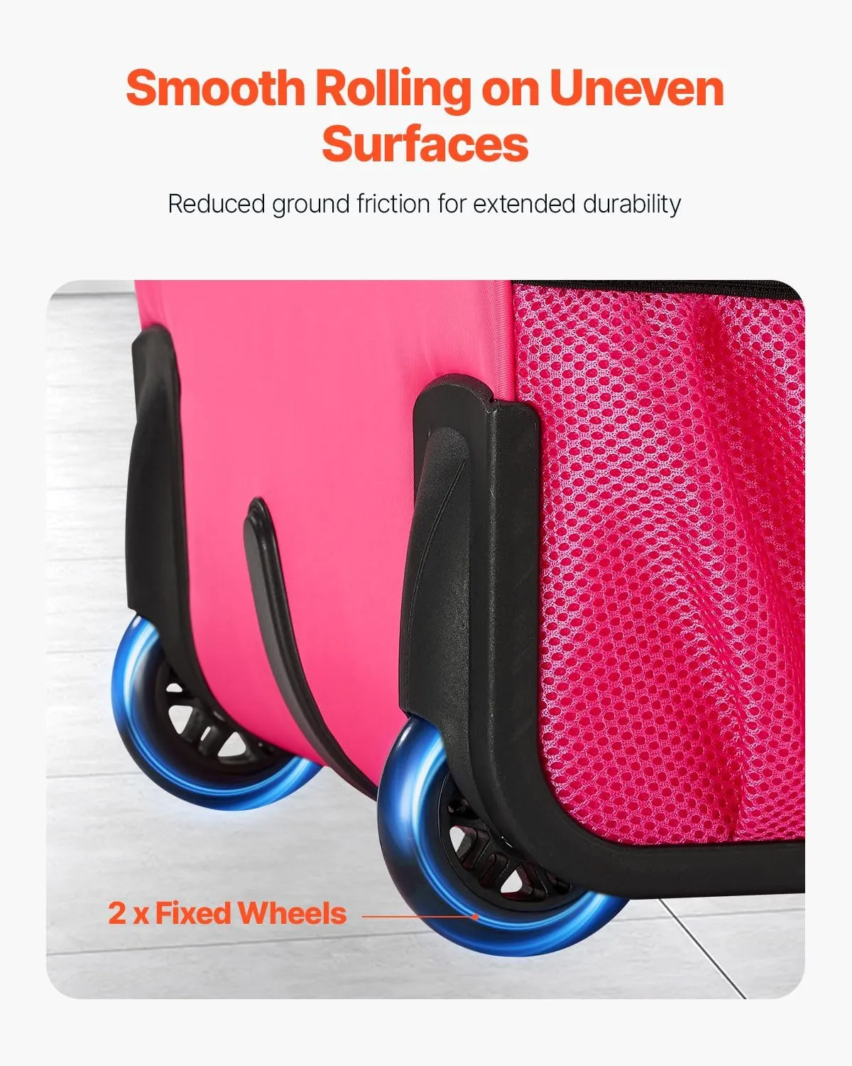 VEVOR Rolling laptop bag,Wheeled Briefcase, Roller Computer Tote Bag, Laptop Case for Work Travel Business Office, Women Men