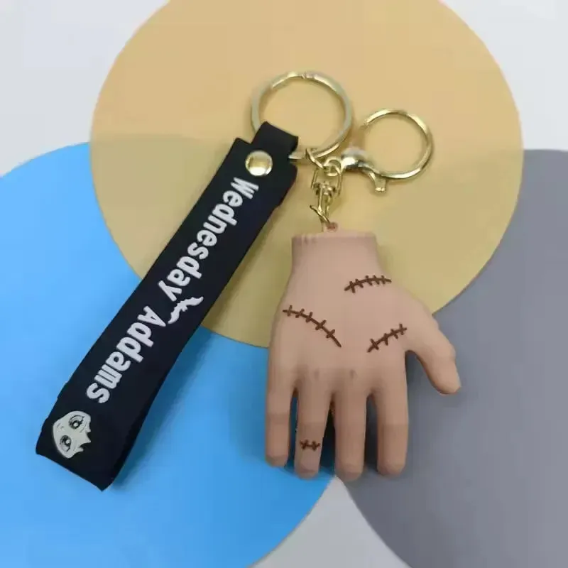 Wednesday Addams Spooky Keychain